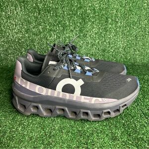 On Running Black and Gray Sneakers